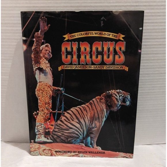 Colorful World of the Circus 1980 Hardcover Clowns Jamieson Animals David Vtg - Picture 14 of 14